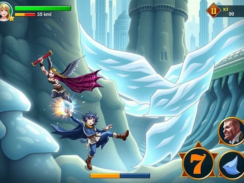 Gacha Life characters in a singing battle competition with stage and lights