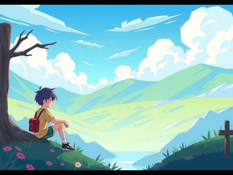 Stylish Gacha Life boy character with modern outfit