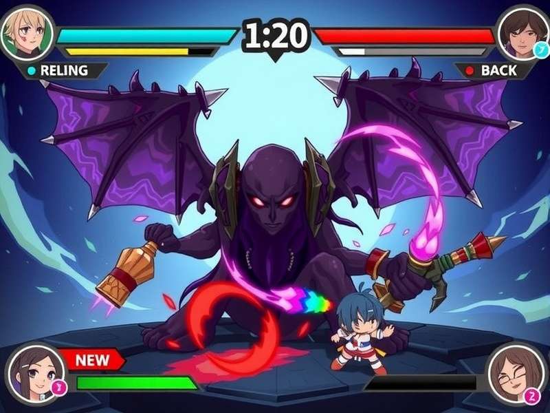 Gacha Life characters reacting dramatically to a Death Battle scene