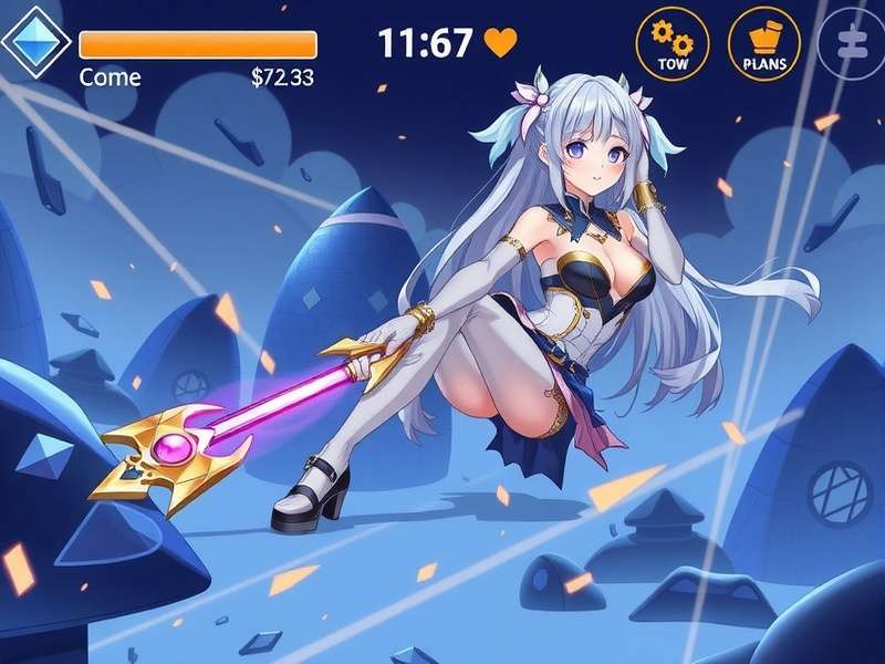 Gacha Life gameplay screenshot showing character customization