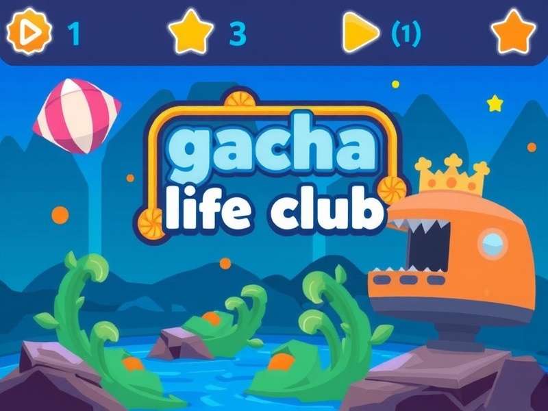Gacha Life Club community collage showing diverse characters