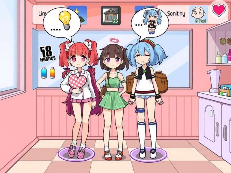 Coquette aesthetic Gacha outfit with lace and ribbons