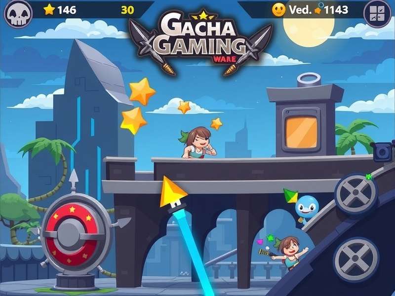 Vibrant collage of Gacha Life characters, scenes, and custom outfits showcasing the game's creativity