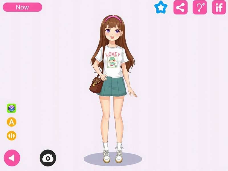 Pastel Gacha Life outfit with pink dress