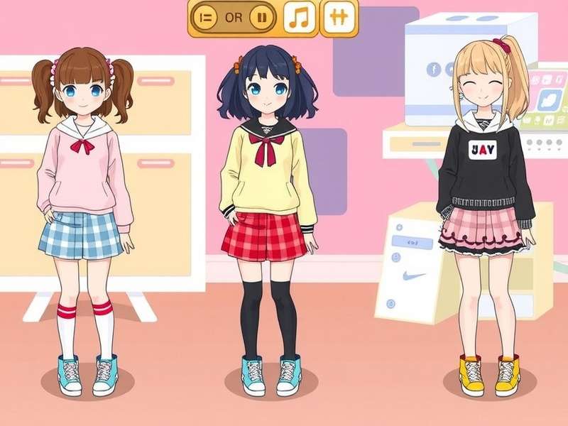 School uniform Gacha Life outfit
