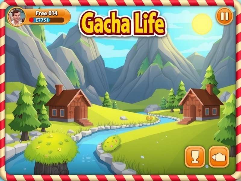 Gacha Life character customization interface