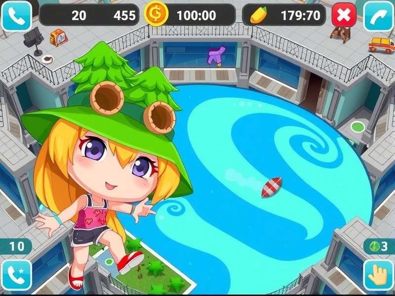 Gacha Life Studio scene