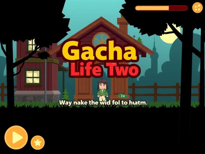 A vibrant collage of Gacha Life Two characters showcasing diverse outfits and poses