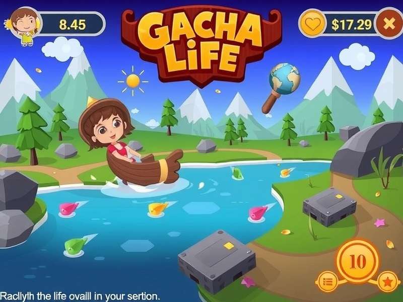 Side-by-side comparison of Gacha Life 2019 interface and the latest version