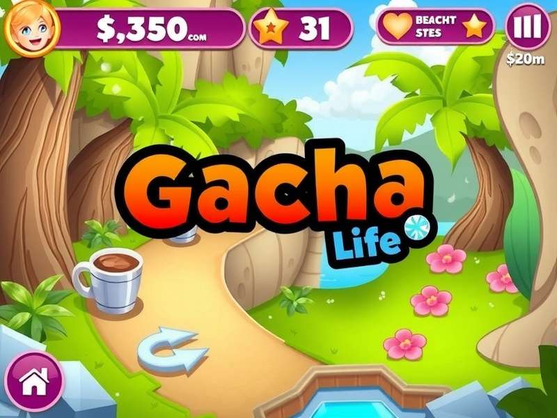Screenshot of Gacha Life Free Play showing character customization