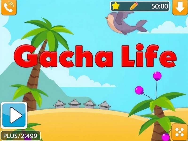 Gacha Life 2 Character Customization Interface showing various options