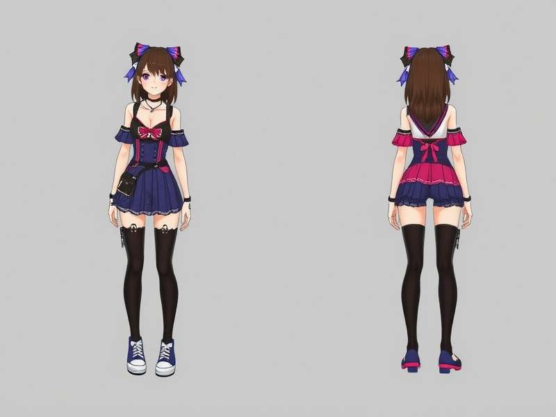 Creative Gacha Life female outfit combinations with diverse styles