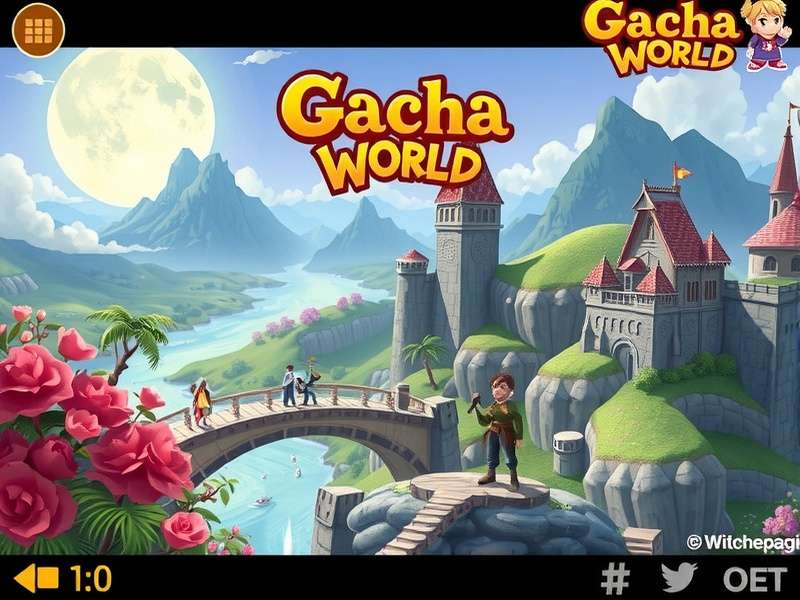 A vibrant collage of diverse Gacha Life characters showcasing unique outfits and styles