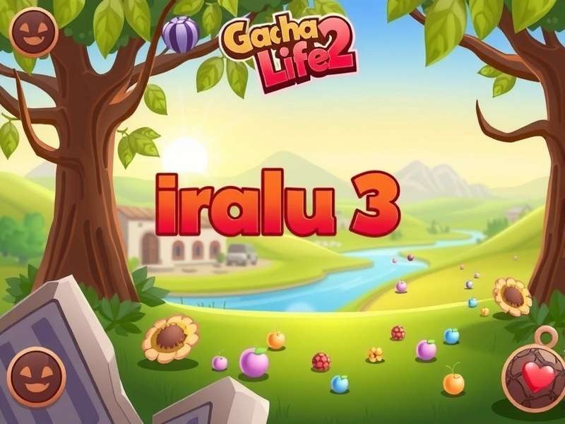 Gacha Life 2 OC character creation showcase with vibrant anime-style avatars