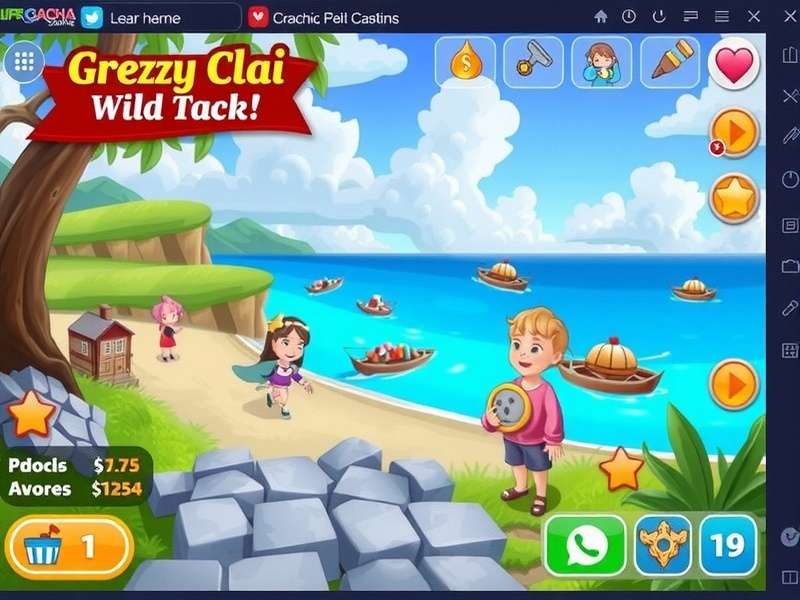 Gacha Life Online No Download – colorful character customization scene in browser