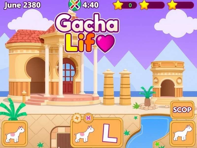Gacha Life Online Free Unblocked – character creation and dress-up scene