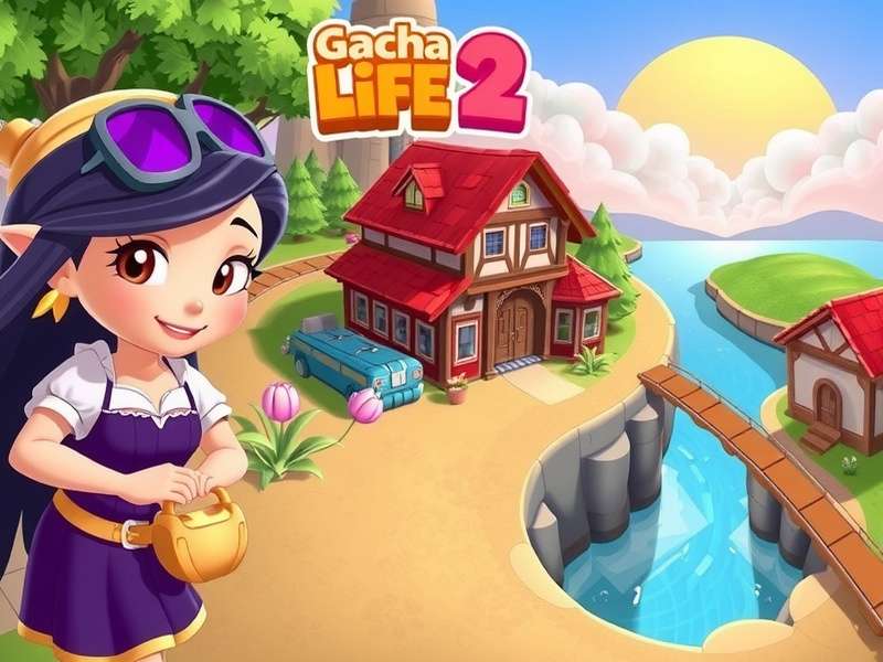 Gacha Life 2 Para Pc character skin showcase with diverse outfits