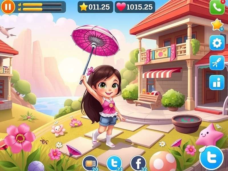 Gacha Life Online Play character customization screen showing multiple anime-style avatars with unique outfits and hairstyles